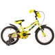 Rower dziecięcy DHS Speedy 1601 16" - 7.0 - Zielony żółty - Zielony żółty