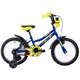Detský bicykel DHS Speedy 1603 16" 7.0 - Green / Yellow - blue