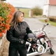 Női motoros farmer nadrág W-TEC C-2011 fekete - fekete