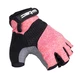 Women's Cycling Gloves W-TEC Atamac - Grey-Salmon - Grey-Salmon