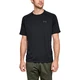 Men’s T-Shirt Under Armour Tech SS Tee 2.0 - Steel Light Heather/Black - Black/Graphite