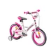 Gyerek kerékpár Reactor Foxy 16" – 2019-es modell - fehér-pink