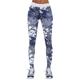 Women’s Sports Leggings BAS BLACK Code - White-Blue