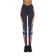 Damskie sportowe legginsy BAS BLACK Rainbow - Ciemny niebieski - Ciemny niebieski