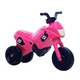 Das Kinderlaufrad Enduro Mini - schwarz-rosa - magenta