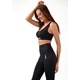 Boco Wear Black Plain Push Up Damen Leggings