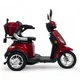 Three-Wheel Mobility E-Scooter inSPORTline Marica - Red