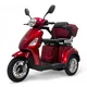 Three-Wheel Mobility E-Scooter inSPORTline Marica - White - Red