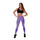 Women’s Leggings Boco Wear Violet Melange Push Up - Purple