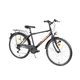 Młodzieżowy rower górski Kreativ 2413 24" - model 2017 - Czarno-pomarańczowy