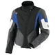 Women's Motorcycle Jacket Scott Technit DP - Black-Blue - Black-Blue