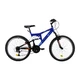Teleszkópos junior kerékpár DHS 2441 24" - kék