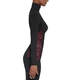 BAS BLACK Inspire Blouse Damen Sport Sweatshirt - schwarz-rosa