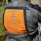 Touring Motorcycle Jacket W-TEC Smackton - Grey Orange