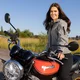 Dámska softshellová moto bunda W-TEC Algenia - šedá