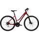 Women’s Cross Bike Kross Evado 4.0 28” – 2023 - Black/Raspberry - Ruby/Black