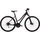 Dámsky crossový bicykel Kross Evado 4.0 28" - model 2023 - rubínová/čierna - černá/malina
