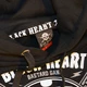 Bluza BLACK HEART na motor Piston Skull Hood