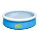 Inflatable Ring Pool Bestway My First Pool - Blue - Blue