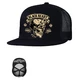 Baseball sapka BLACK HEART Devil Skull Trucker - fehér