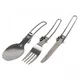 Stainless-Steel Folding Cutlery Set Yate