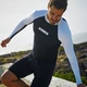 Pánské tričko pro vodní sporty Jobe Rashguard s dlouhým rukávem - černo-bílá, M