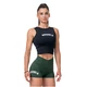 Női top Nebbia Fit & Sporty 577 - Old Rose - fekete