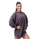 Women’s Long Hoodie Nebbia Everyday Hero 580 - Marron