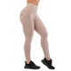 Dámske legíny s vysokým pásom Nebbia Lifting Effect Bubble Butt 587 - Black - Cream