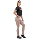 Női leggings magas derékkal Nebbia Lifting Effect Bubble Butt 587 - fekete