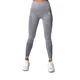 Women’s Leggings Boco Wear Sparkle Grey Melange Shape Push Up - Grey - Grey