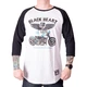 Koszulka z długim rękawem longsleeve BLACK HEART Blue Chopper RG - Biały - Biały