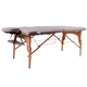 Fa masszázs asztal inSPORTline Taisage - barna - szürke