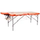 inSPORTline Tamati Massagetisch 2-teilig aus Aluminium - orange