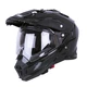 Motocross Helmet W-TEC AP-885 - Pearl Black