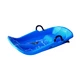 Plastic Snow Sled Twister - Red - Bright Blue