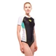 Women’s Rashguard Aqua Marina Alluv - Black-White