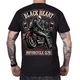 T-Shirt BLACK HEART Coffin - Black - Black