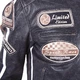 Leather Moto Jacket BOS 2058 Black