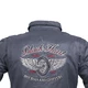 Woskowana koszula motocyklowa W-TEC Black Heart Ramon - Niebieski