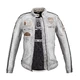 Női bőr motoros kabát W-TEC Sheawen Lady White New - fehér