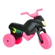 Das Kinderlaufrad Enduro Mini - schwarz-rosa - schwarz-rosa