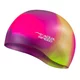 Swim Cap Aqua Speed Bunt - Black/Blue - Pink/Violet/Yellow