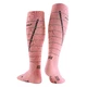 Női kompressziós zokni CEP Reflective - rózsaszín