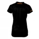 CRUSSIS Damen T-Shirt schwarz-orange