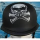 Retro otevřená moto helma Sodager Skull Head