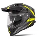 Kask motocyklowy 3w1 W-TEC Valso Graphic - czarno-szary-fluo