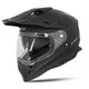 Kask motocyklowy 3w1 matowy W-TEC Valso - Czarny