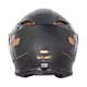 Flip-Up Motorcycle Helmet W-TEC Venero - Glossy Black-Neon Yellow