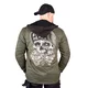 Męska kurtka motocyklowa z aramidem W-TEC Black Heart Hat Skull Jacket - Hat Skull